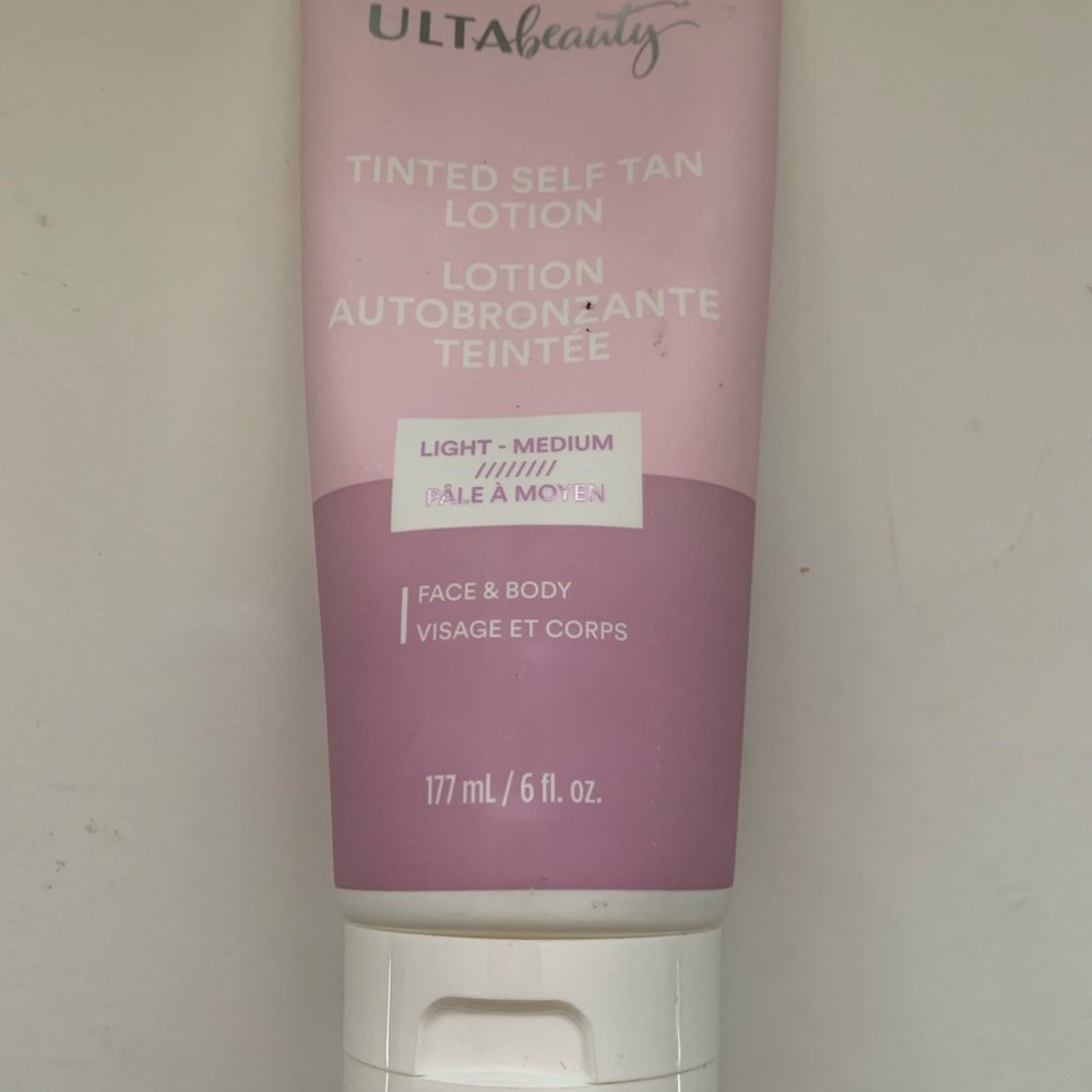 ULTA BEAUTY Tinted Self Tan Lotion Light-Medium Face & Body - NEW